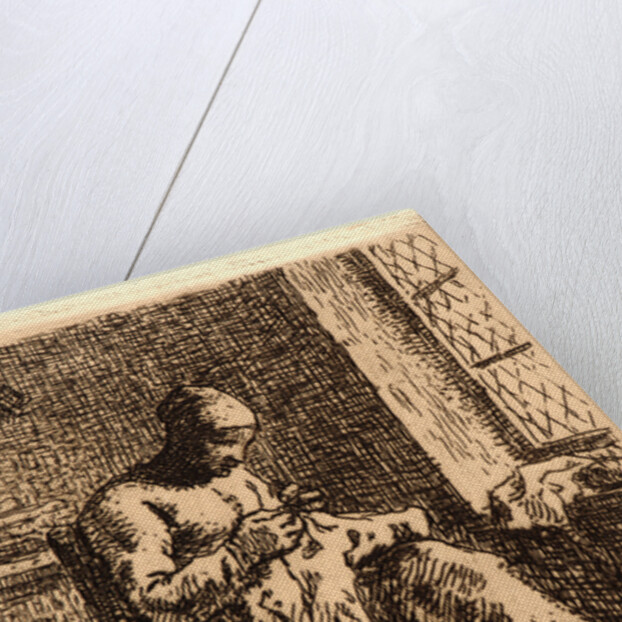 Woman Sewing (La Couseuse), ca. 1855-1856 by Jean-François Millet