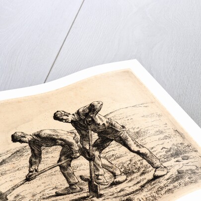 The Diggers (Les Bêcheurs), ca. 1856 by Jean-François Millet