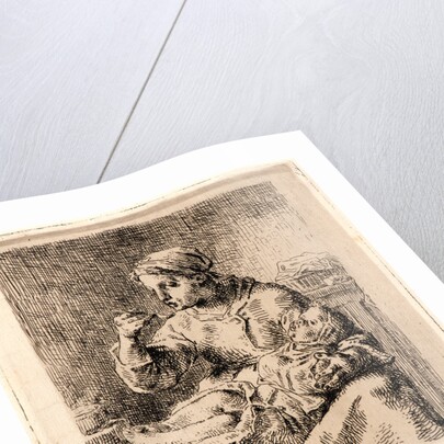 Woman Feeding Her Child (La Bouillie), 1861 by Jean-François Millet