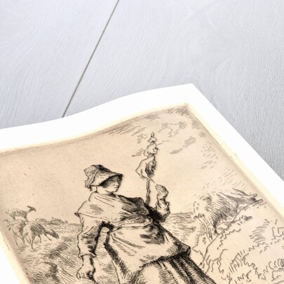 The Spinner (La Fileuse Auvergnate), 1868-1869 by Jean-François Millet
