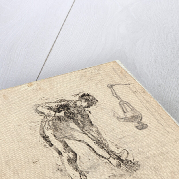 Peasant Digging (Bêcheur au travail), ca. 1863 by Jean-François Millet