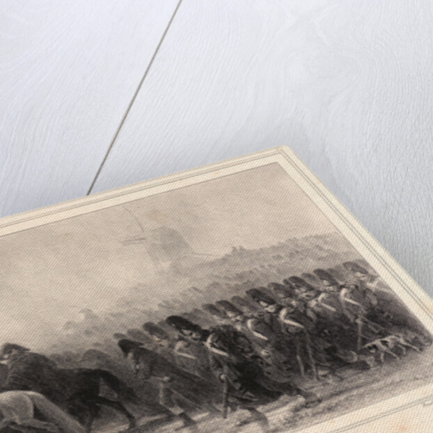 Ils grognaient, et le suivaient toujours!, 1836 by Auguste Raffet