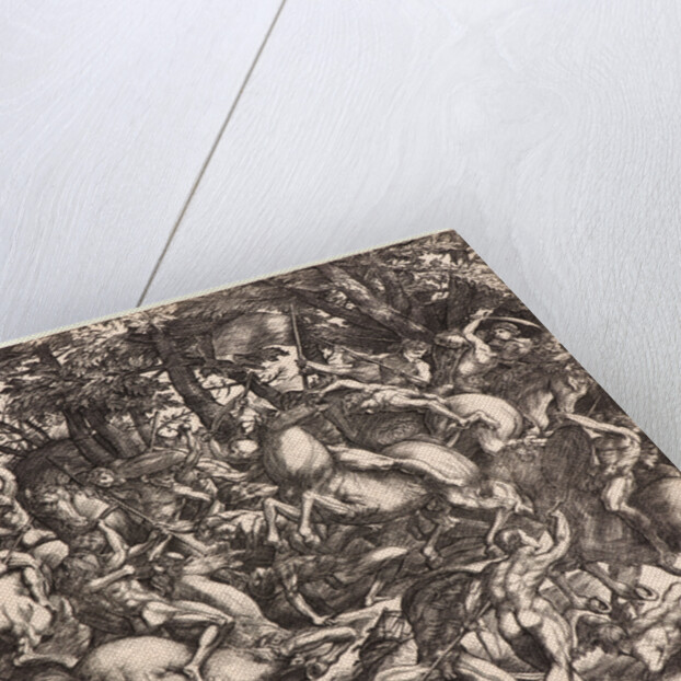 The Battle of Naked Men, 16th century by Domenico Campagnola