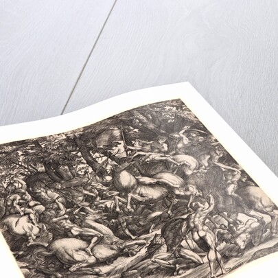 The Battle of Naked Men, 16th century by Domenico Campagnola