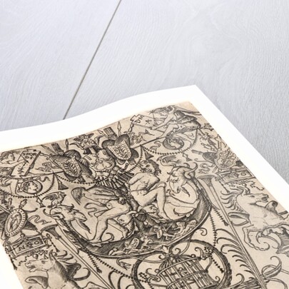 Ornament Panel with a Bird Cage, 16th century by Nicoletto da Modena