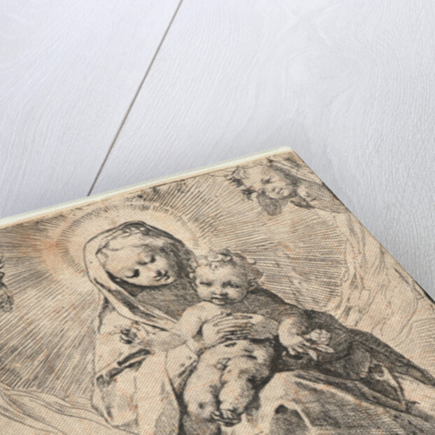 Virgin and Child on a Cloud by Federico Barocci