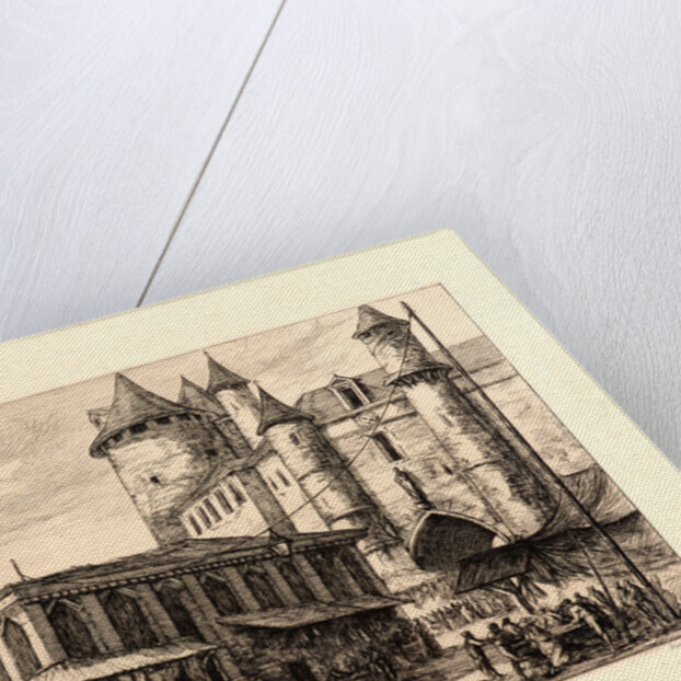 Le Grand Chatelet à Paris, ca. 1780 by Charles Meryon