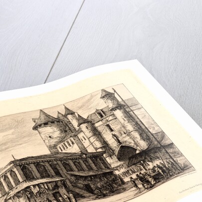 Le Grand Chatelet à Paris, ca. 1780 by Charles Meryon