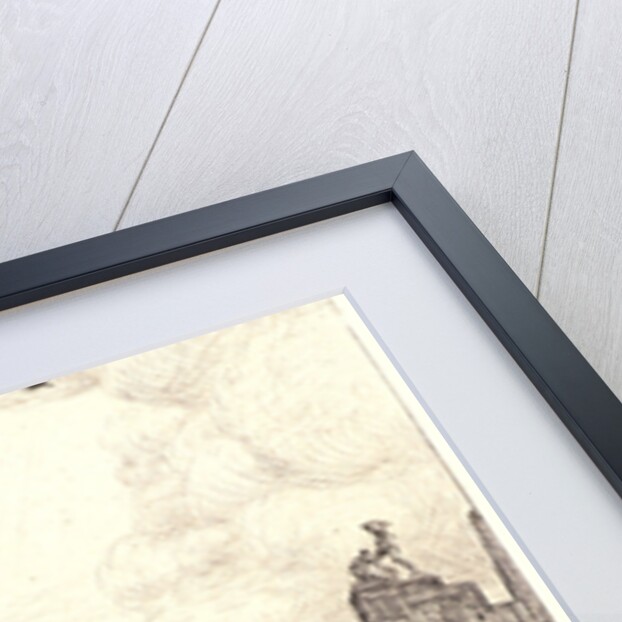 Tourelle de l'École de Médecine, Dite de Marat, 1861 by Charles Meryon