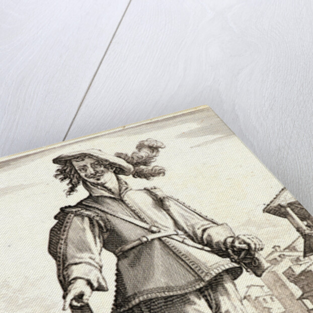 Braggadocio, 1618 by Jacques Callot