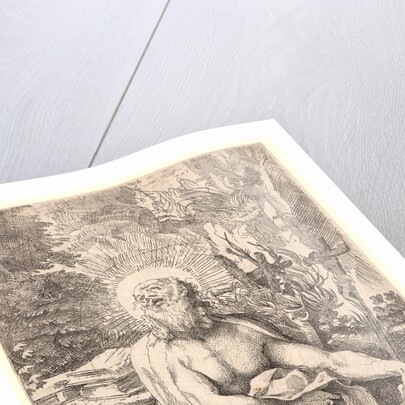 St. Jerome in the Wilderness, ca. 1591 by Annibale Carracci