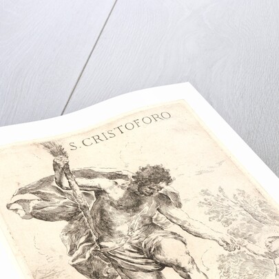 St. Christopher, ca. 1650 by Francesco Amato