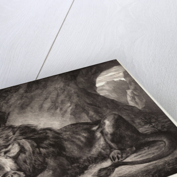 Lion of the Atlas Mountains (Lion d'Atlas), 1829 by Eugène Delacroix