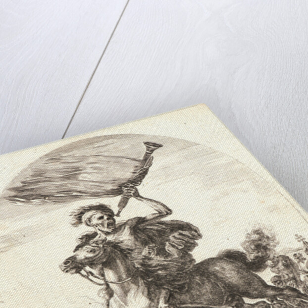 La Mort a cheval, 1648 by Stefano Della Bella