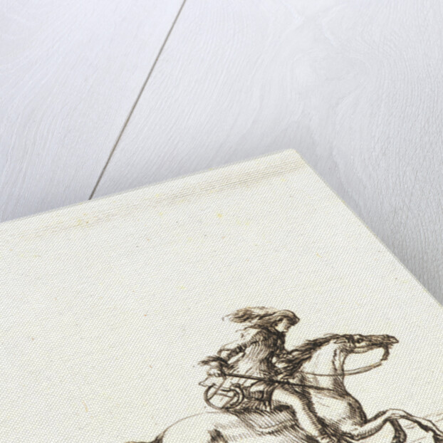 Cavalier, l'epee a la main, 1642-1645 by Stefano Della Bella