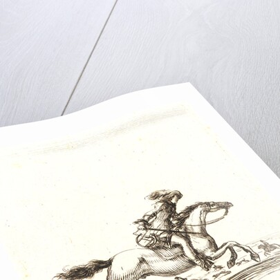 Cavalier, l'epee a la main, 1642-1645 by Stefano Della Bella