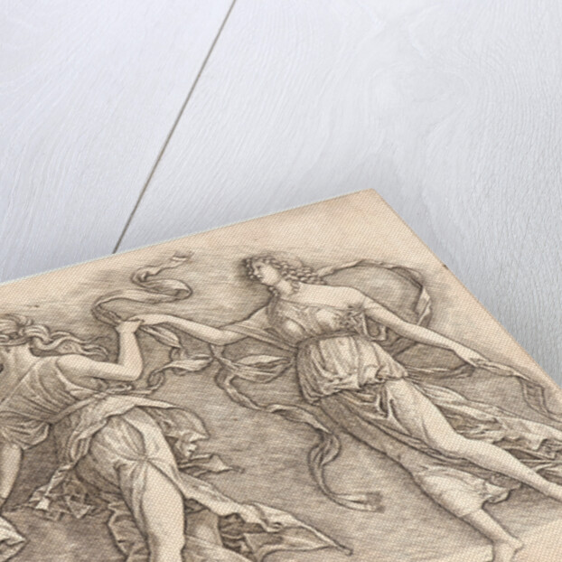 Four Dancing Muses, ca. 1497 by Premier Engraver