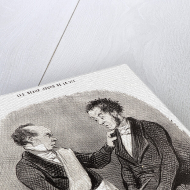 Réception d'un Franc-Macon, 1846 by Honoré Daumier