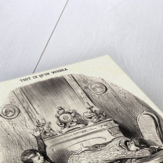 A` l'instar d'Henri IV, 1852 by Honoré Daumier