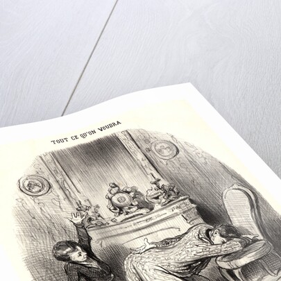 A` l'instar d'Henri IV, 1852 by Honoré Daumier