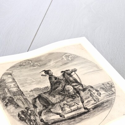 Polish Cavalryman (Un cavalier polonais), 1641 by Stefano Della Bella