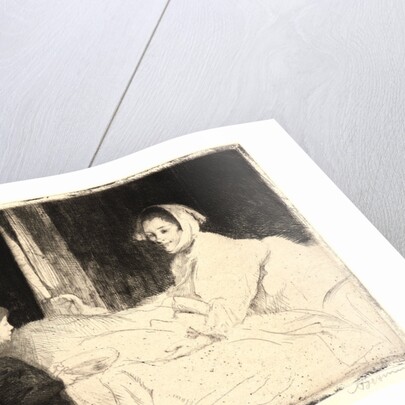 The Sick Mother (La Mère Malade) by Albert Besnard
