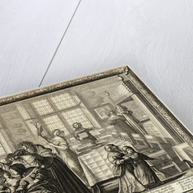 Winter (L'Hyver), 17th century by Abraham Bosse