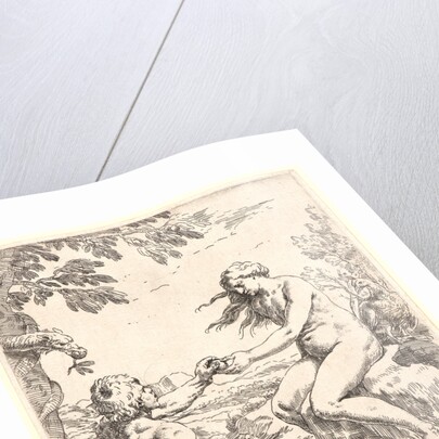 Adam and Eve, 17th century by Simone Cantarini