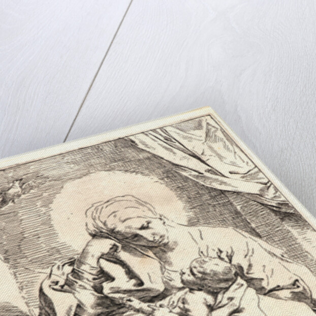 Virgin and Child, 17th century by Simone Cantarini