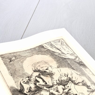 Virgin and Child, 17th century by Simone Cantarini