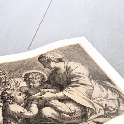 Virgin and Child with St. John and St. Anne, 1606 by Annibale Carracci
