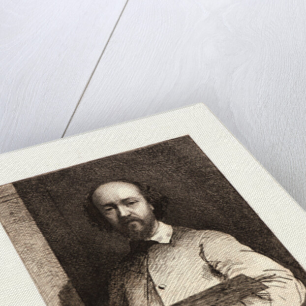 Portrait of Daubigny, 1862 by Charles Chaplin