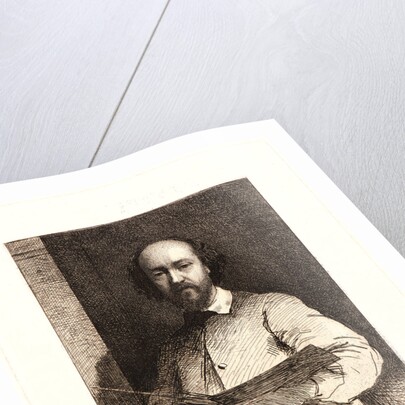 Portrait of Daubigny, 1862 by Charles Chaplin