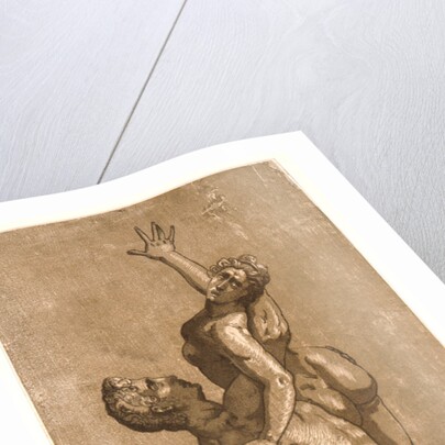 Rape of the Sabines, ca. 1584 by Andrea Andreani