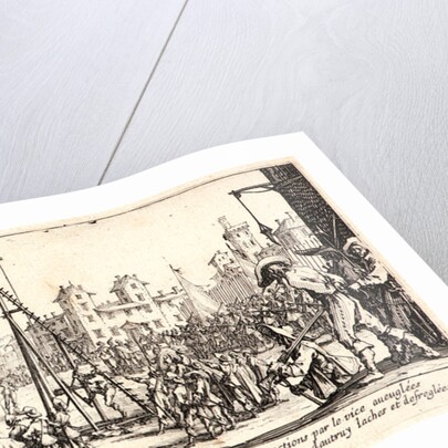 Torture—The Strappado (L'estrapade), 1633 by Jacques Callot
