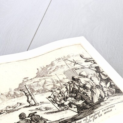 The Shooting (L'Arquebusade), 1633 by Jacques Callot