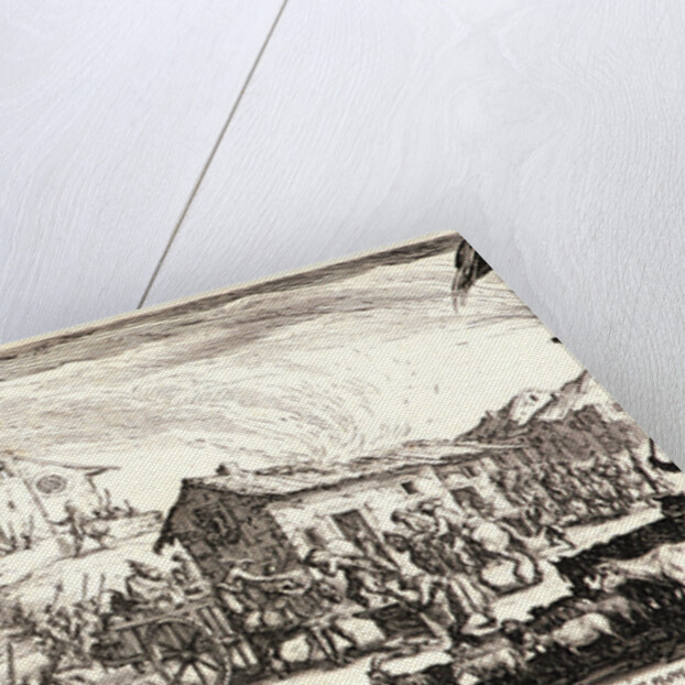 Pillage and Burning of a Village (Pillage et Incendie d'un Village), 1633 by Jacques Callot