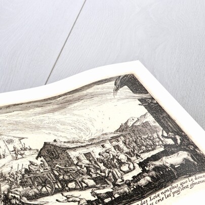 Pillage and Burning of a Village (Pillage et Incendie d'un Village), 1633 by Jacques Callot