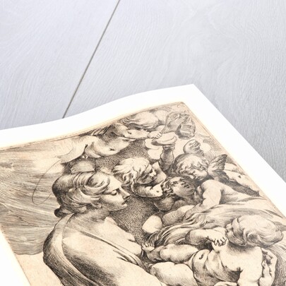Virgin and Child with Angels by Lodovico Carracci