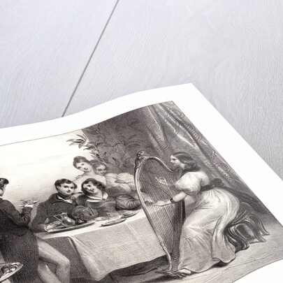 Le Café, 19th century by Achille Devéria