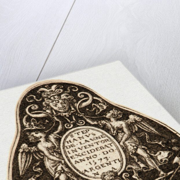 Three Ornaments, Plate 1, 1573 by Etienne Delaune