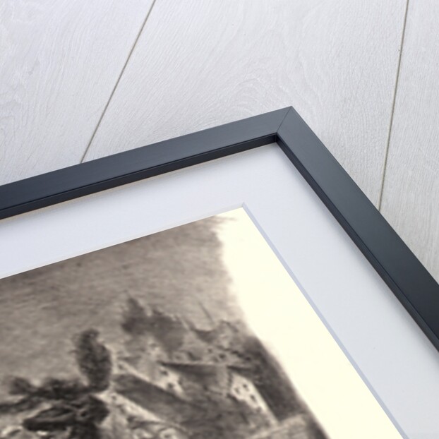 Duel of Faust and Valentin (Duel de Faust et de Valentin), 1828 by Eugène Delacroix