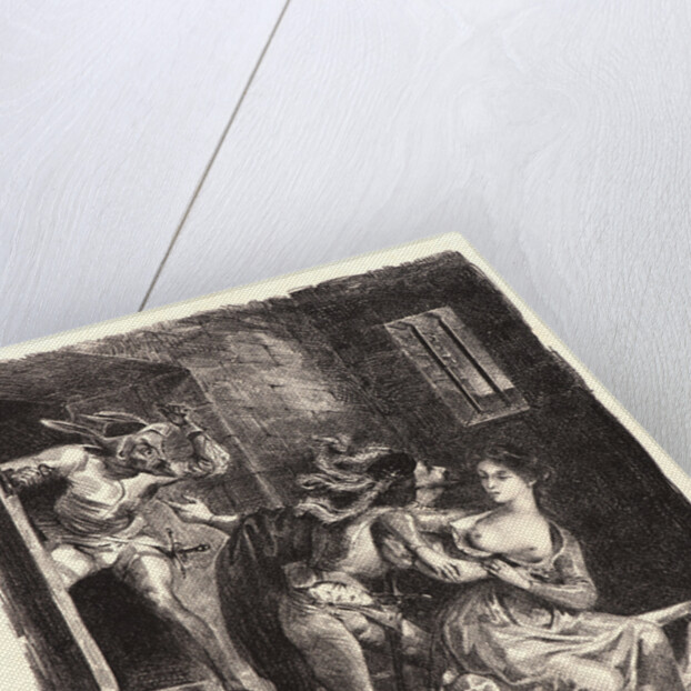 Faust in Marguerite’s Prison (Faust dans la prison de Marguerite), 1828 by Eugène Delacroix