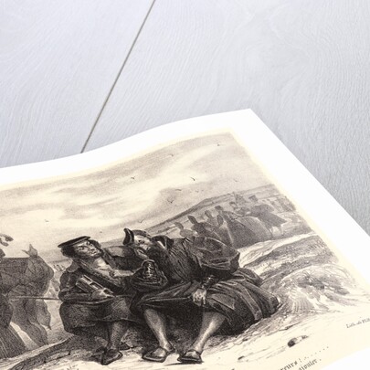 Faust and Wagner (Faust et Wagner), 1828 by Eugène Delacroix