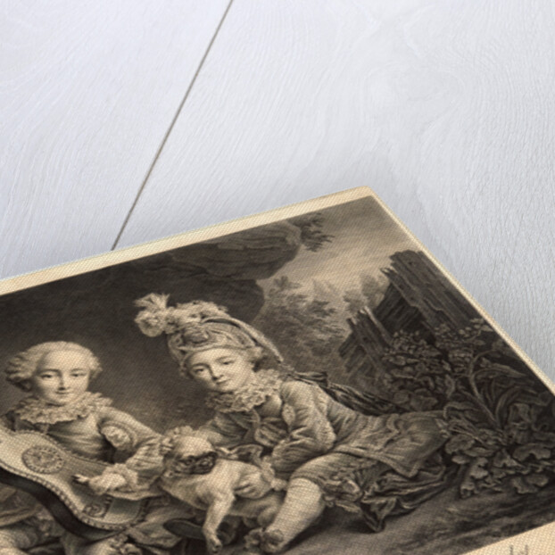 The Sons of the Duke of Béthune, ca. 1770-1780 by Jacques Firmin Beauvarlet