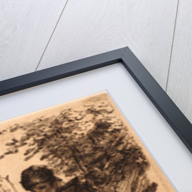 Shepherdess Knitting (La Grande Bergère), 1862 by Jean-François Millet