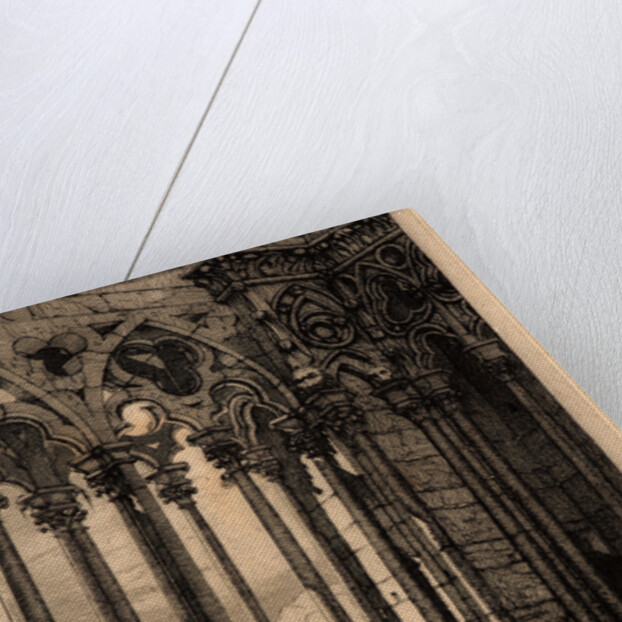 La Galerie de Notre Dame, 1853 by Charles Meryon