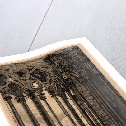 La Galerie de Notre Dame, 1853 by Charles Meryon