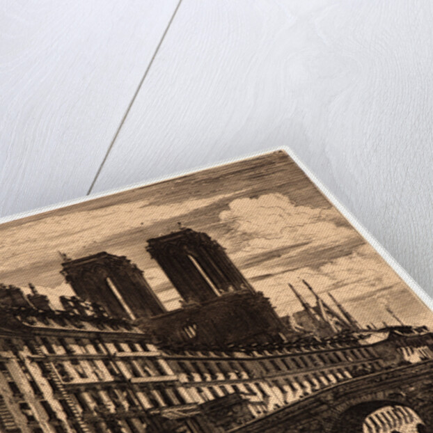 Le Petit Pont, Paris, 1850 by Charles Meryon