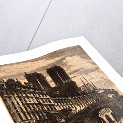 Le Petit Pont, Paris, 1850 by Charles Meryon